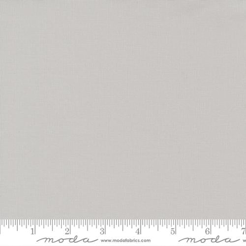 Bella Solids - Quilting Cotton Fabric - Basic Solid - Moonbeam - Grey