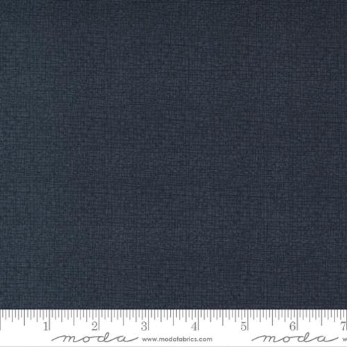 Thatched - Quilting Cotton Fabric - Soft Black