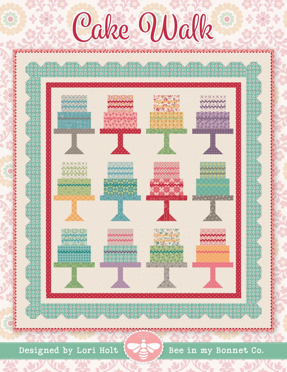 Quilt Pattern - Cake Walk - Layer Cake Pattern