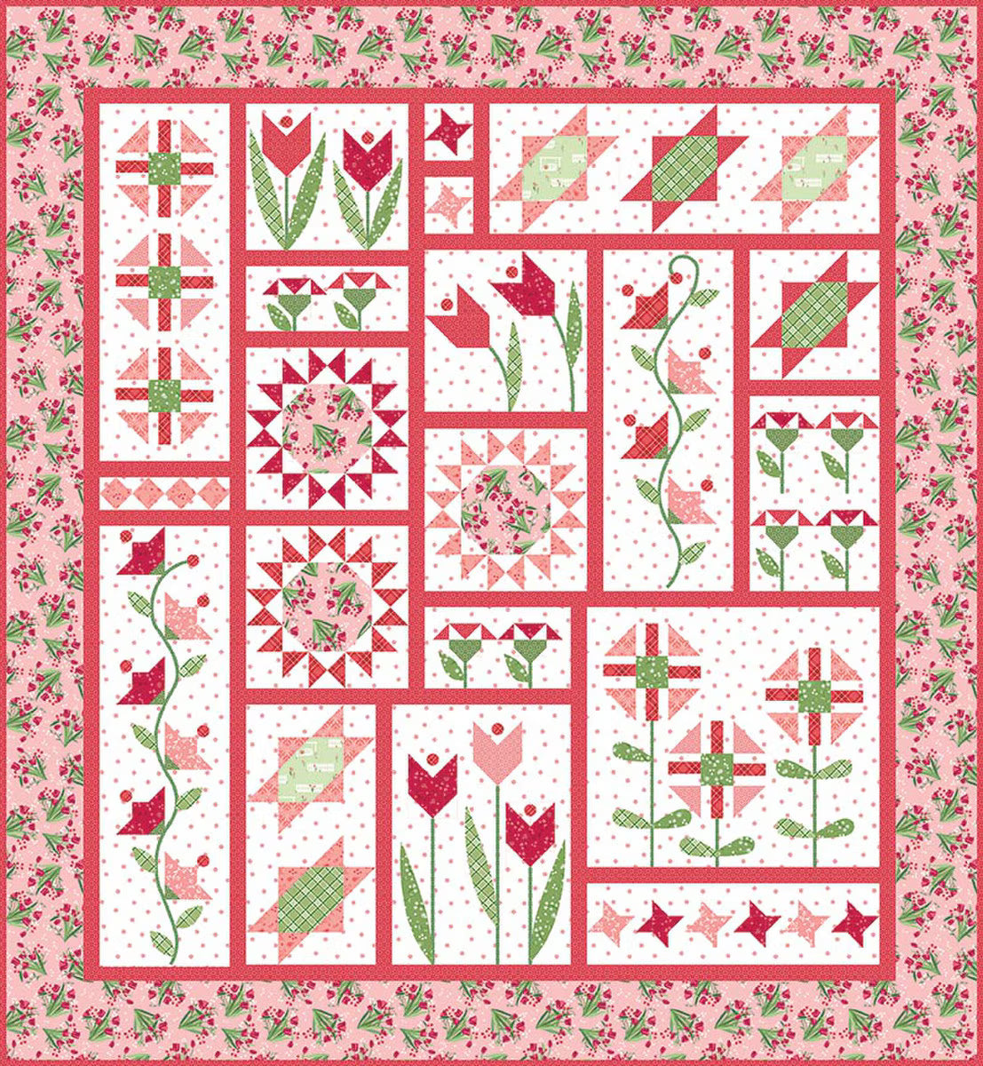 Quilt Pattern - Petal Patch