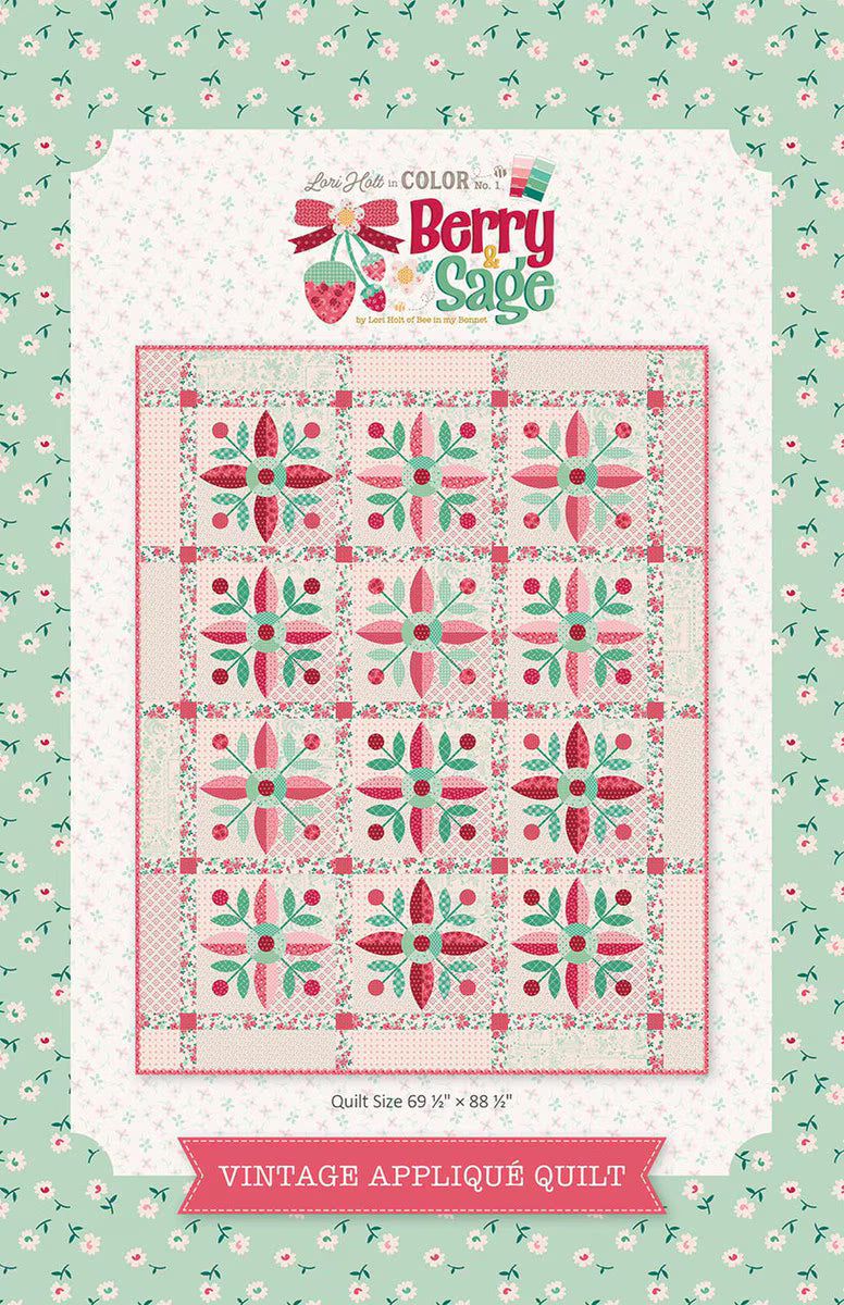 Quilt Pattern - Vintage Applique Quilt Pattern