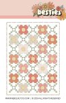 Quilt Pattern - Flower Trellis - Fat Quarter Quilt Pattern