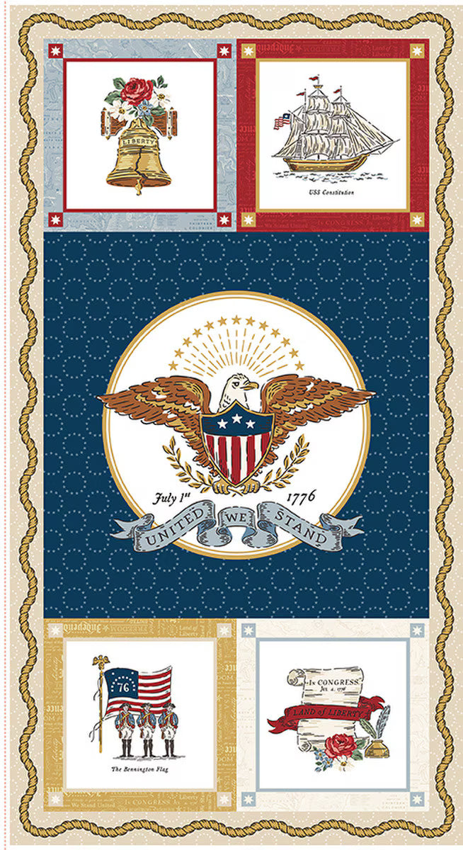 Independence - Quilting Cotton - Panel