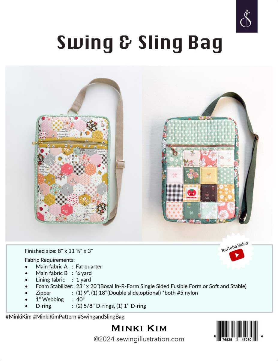 Bag Pattern - Swing & Sling - Bag Pattern