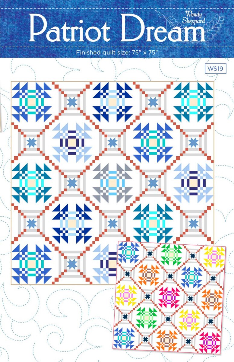 Quilt Pattern - Patriot Dream - Patriotic Quilt Pattern