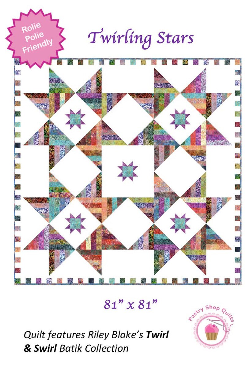 Quilt Pattern - Twirling Stars