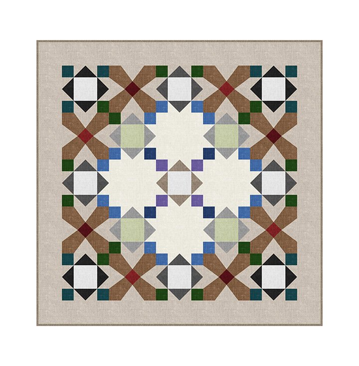Quilt Pattern - Accentuate the Positive -