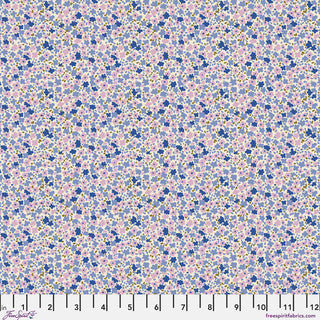 Petite Prints - Quilting Cotton Fabric - Ditsy - Periwinkle