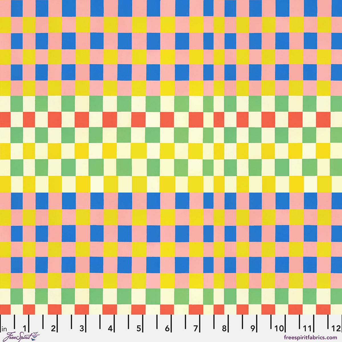 Stannie & Lloyd - Quilting Cotton Fabric - Checked Past - Mixie