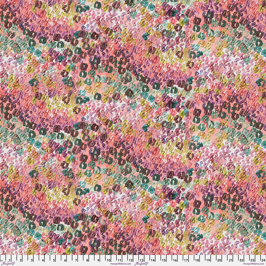 After the Rain – Quilting Cotton Fabric – Over the Rainbow – Multi