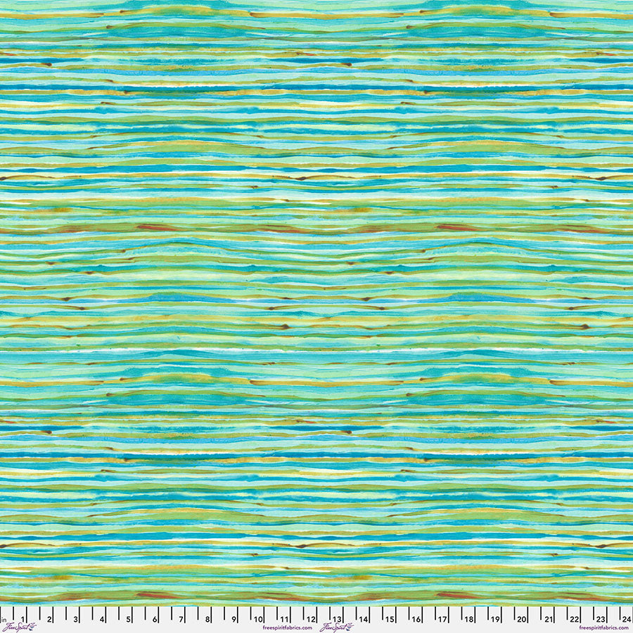 After the Rain – Quilting Cotton Fabric – Crystal Clear – Green