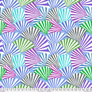February 2026 Cool - Quilting Cotton - Fanfare - Blue