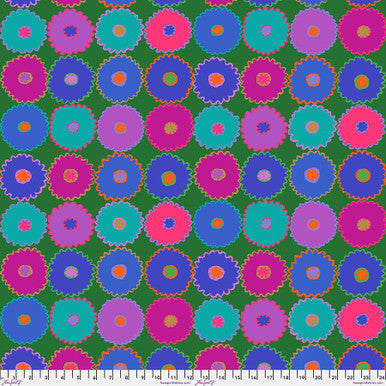 February 2026 Cool - Quilting Cotton - Pinking - Blue