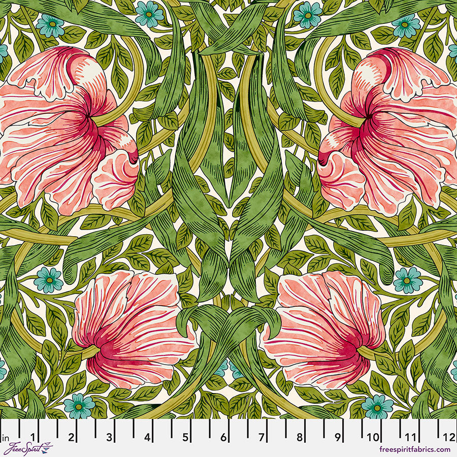 Bedford Park – Quilting Cotton Fabric – Pimpernel – Green