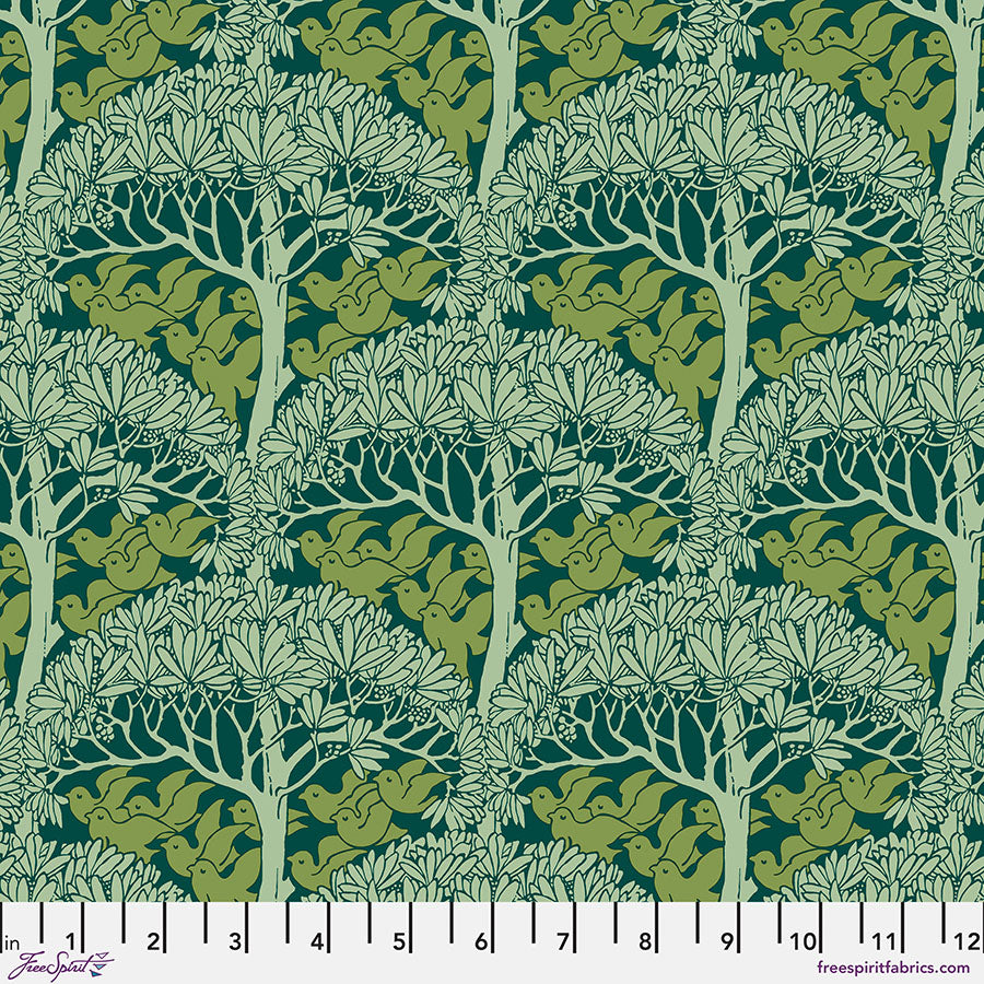Bedford Park – Quilting Cotton Fabric – The Savric – Forest