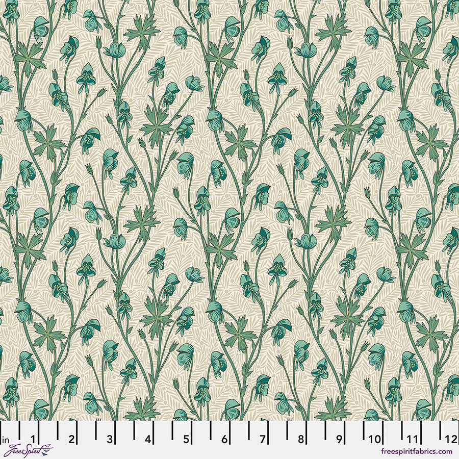 Bedford Park – Quilting Cotton Fabric – SM Monkshood – Mineral
