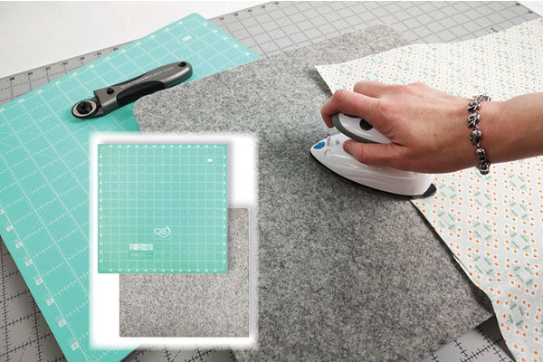 Quilter Select – Wool Pressing Mat – Press and Cut Mat – 14" x 14"