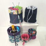 Basket Pattern - Stand and Store - Stand up basket with drawstring