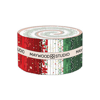 Merry Mix - Quilting Cotton Fabric - 2.5 Strips - 40 pieces