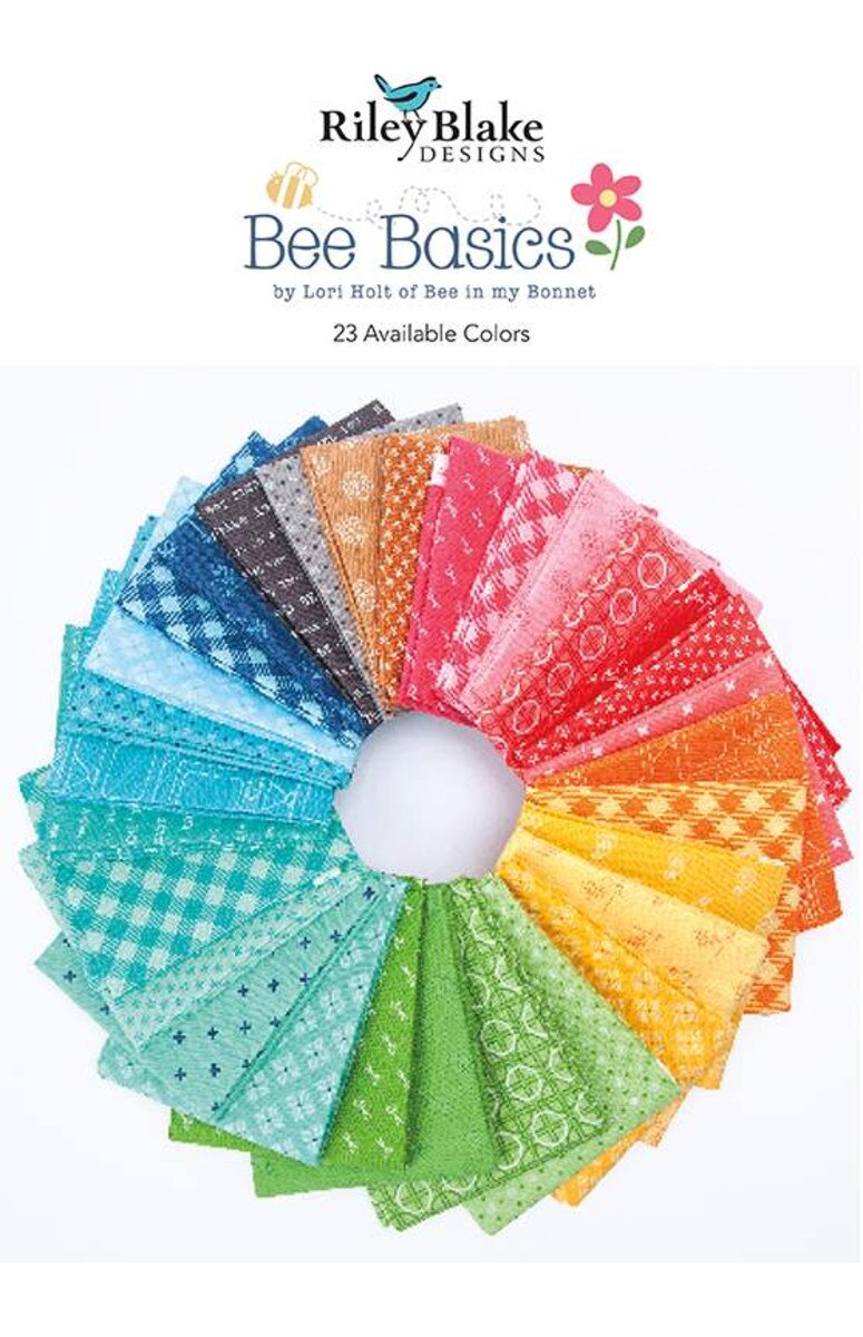 Bee Basics – Quilting Cotton Fabric – TV - Orange