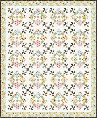 Quilt Kit - Spring Twirl Quilt - Nature's Symphony