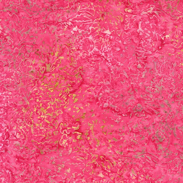 Batiks - Tonga - Cotton Fabric - Punch