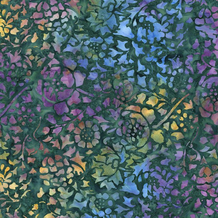 Batiks - Tonga - Cotton Fabric - Promenade