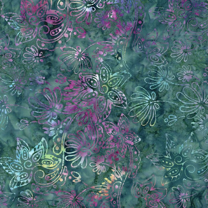 Batiks - Tonga - Cotton Fabric - Emboss