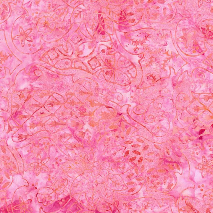 Batiks - Tonga - Cotton Fabric - Rosette