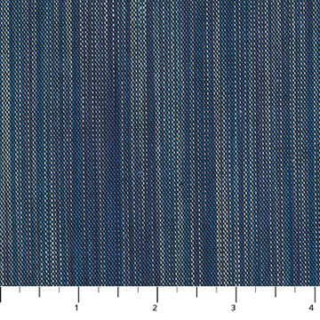 Space Dye - Quilting Cotton Fabric - Denim