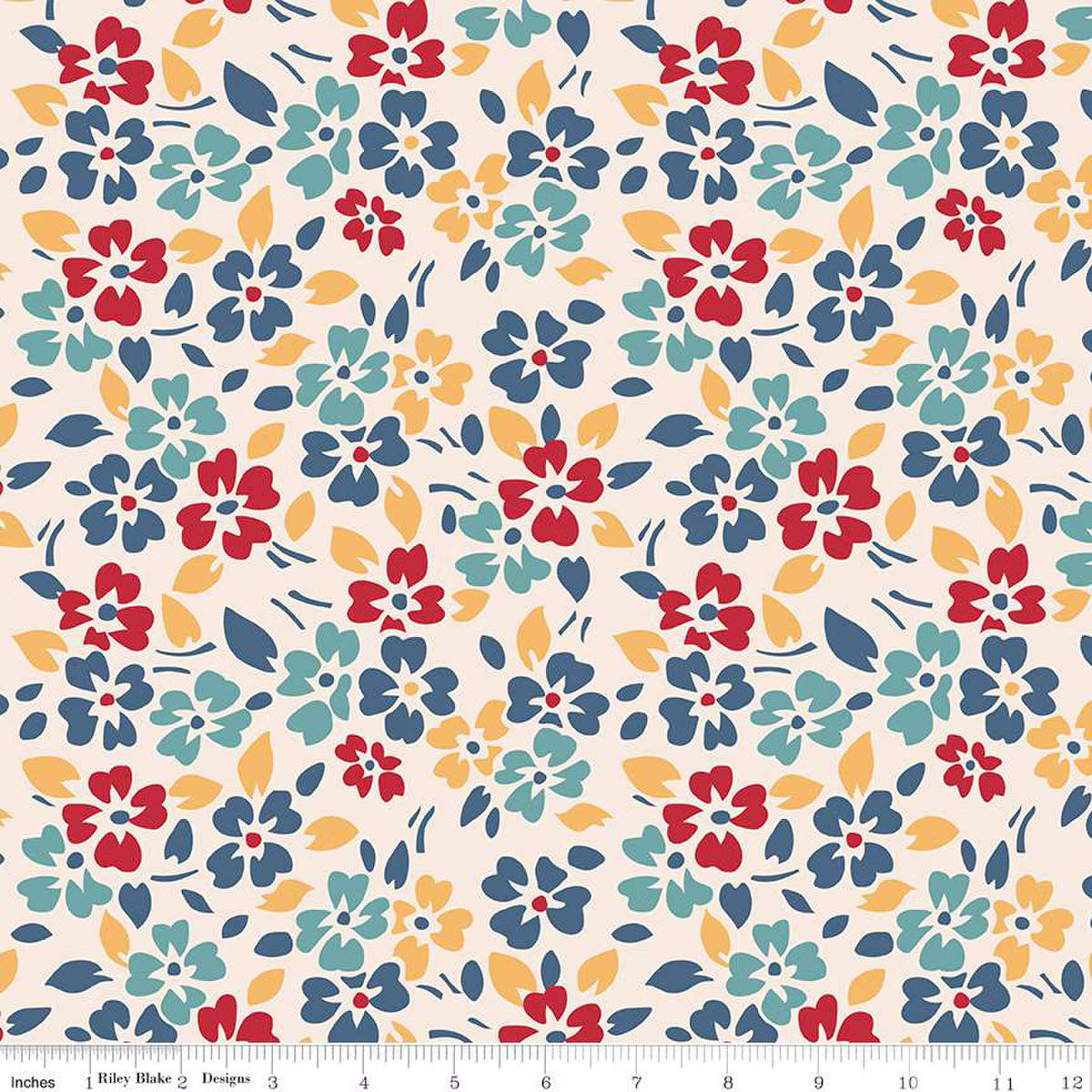 Americana – Wide Back Quilting Fabric - Glory - Multi - 108"