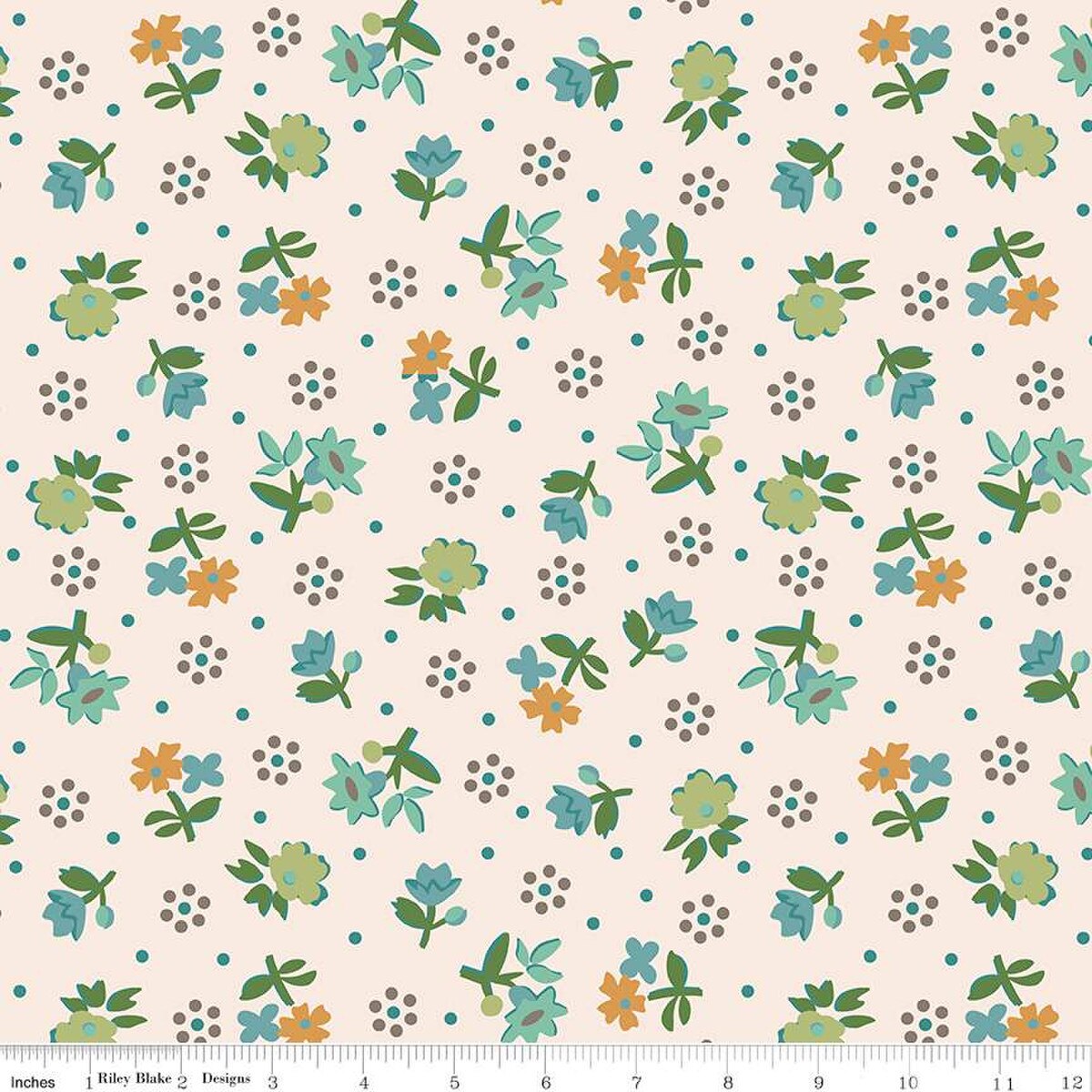 Gentler Times – Wide Back Quilting Fabric – Reunion - Pebble - 108"