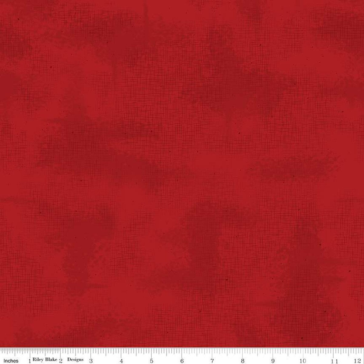 Shabby – Wide Back Quilting Fabric - Barn Red - Red - 108"