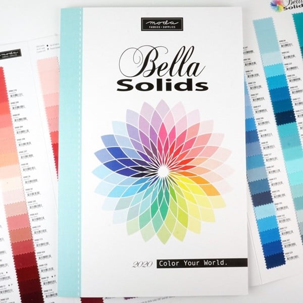 Bella Solids - Quilting Cotton Fabric - Basic Solid  - Bluebell