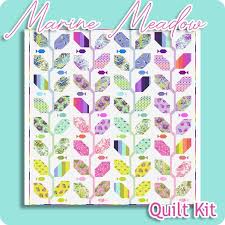 Quilt Kit - Floral Reef - Marine Meadow