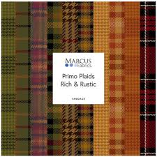 Rich & Rustic - Primo Plaids - Quilting Flannel Fabric - Brown