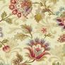 Dahlia - Wide Back Quilting Cotton Fabric - Floral - Cream - 108"