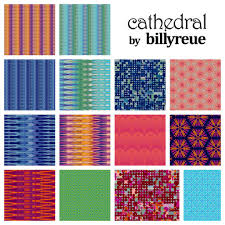 Cathedral - Quilting Cotton Fabric - Cathedral - Fire