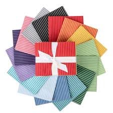 1/8" Tonal Stripe - Quilting Cotton Fabric - Christmas Green