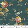Dahlia - Wide Back Quilting Cotton Fabric - Floral - Dusk - 108"