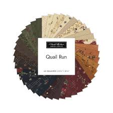 Quail Run - Quilting Cotton Fabric - Thicket Blenders - Mulberry