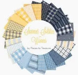 Summer Solstice Wovens - Quilting Cotton Fabric - Checks Plaids Stripes - Afternoon