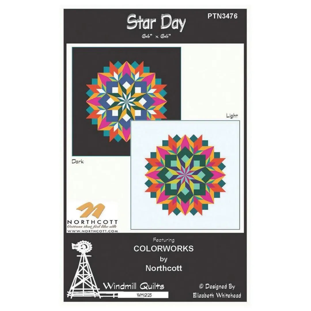 Quilt Pattern - Star Day - Star Quilt Pattern