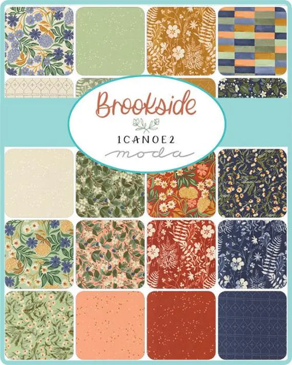 Brookside - Quilting Cotton Fabric - Breezy Blenders - Midnight