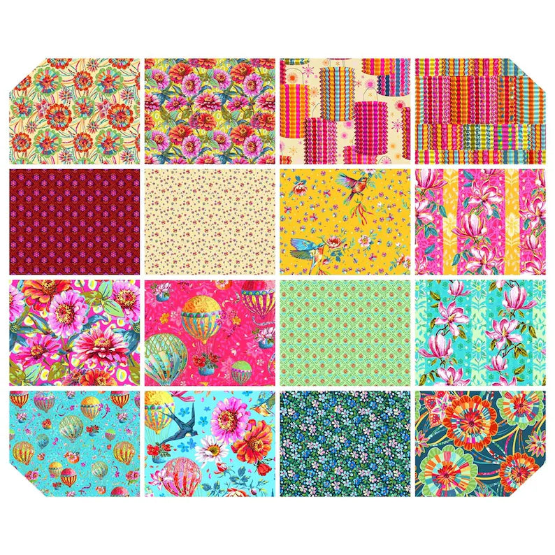 Festival – Quilting Cotton Fabric – Balloons – Pink