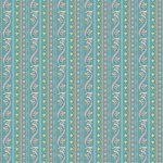 Granny's Sewing Room - Quilting Cotton Fabric - Pillow Ticking - Blue