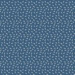 Lakeland Blues – Quilting Cotton Fabric – Rosebud Toss – Light Blue