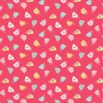 Rosy Cheeks – Quilting Cotton Fabric – Good Morning – Red