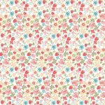 Rosy Cheeks – Quilting Cotton Fabric – Hello – White