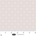 Sugar Dreams – Quilting Cotton Fabric – Argyle with Flower – Gray